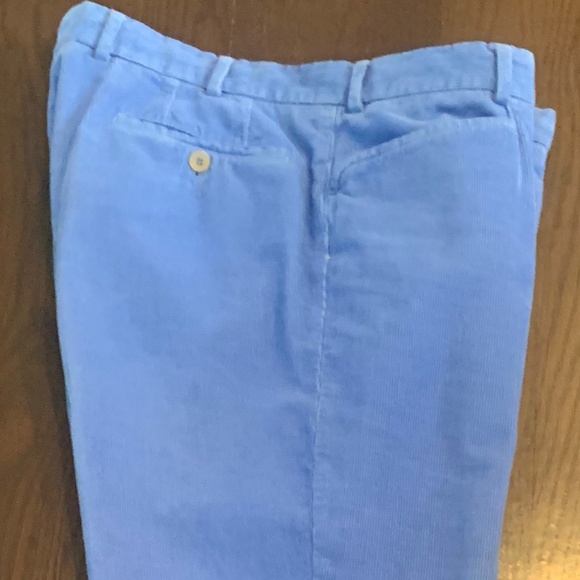 INCOTEX Men's corduroy blue pant - Picture 11 of 13